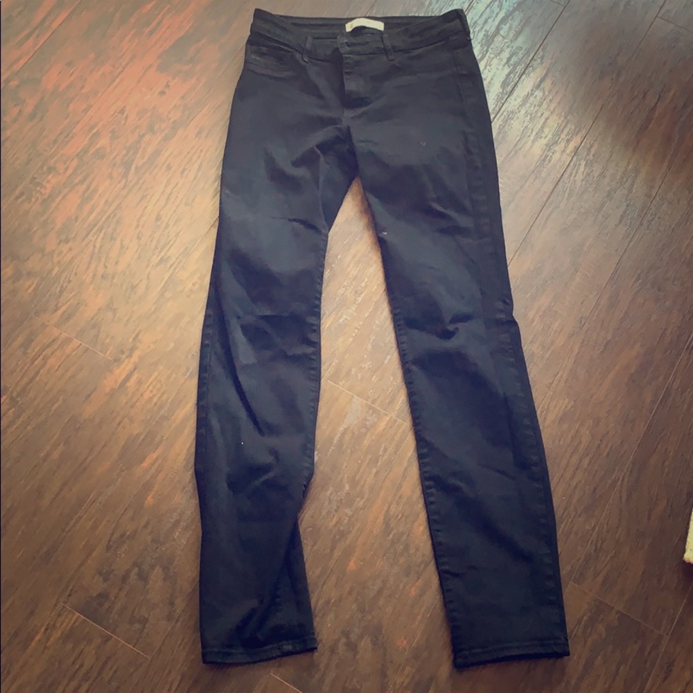 Abercrombie and Fitch black 4/27 jeans